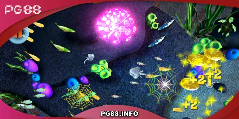 Bắn Cá Tiểu Long Nữ - Hướng Dẫn Cách Chơi, Mẹo Săn Thưởng Giao diện game bắn cá hút mắt